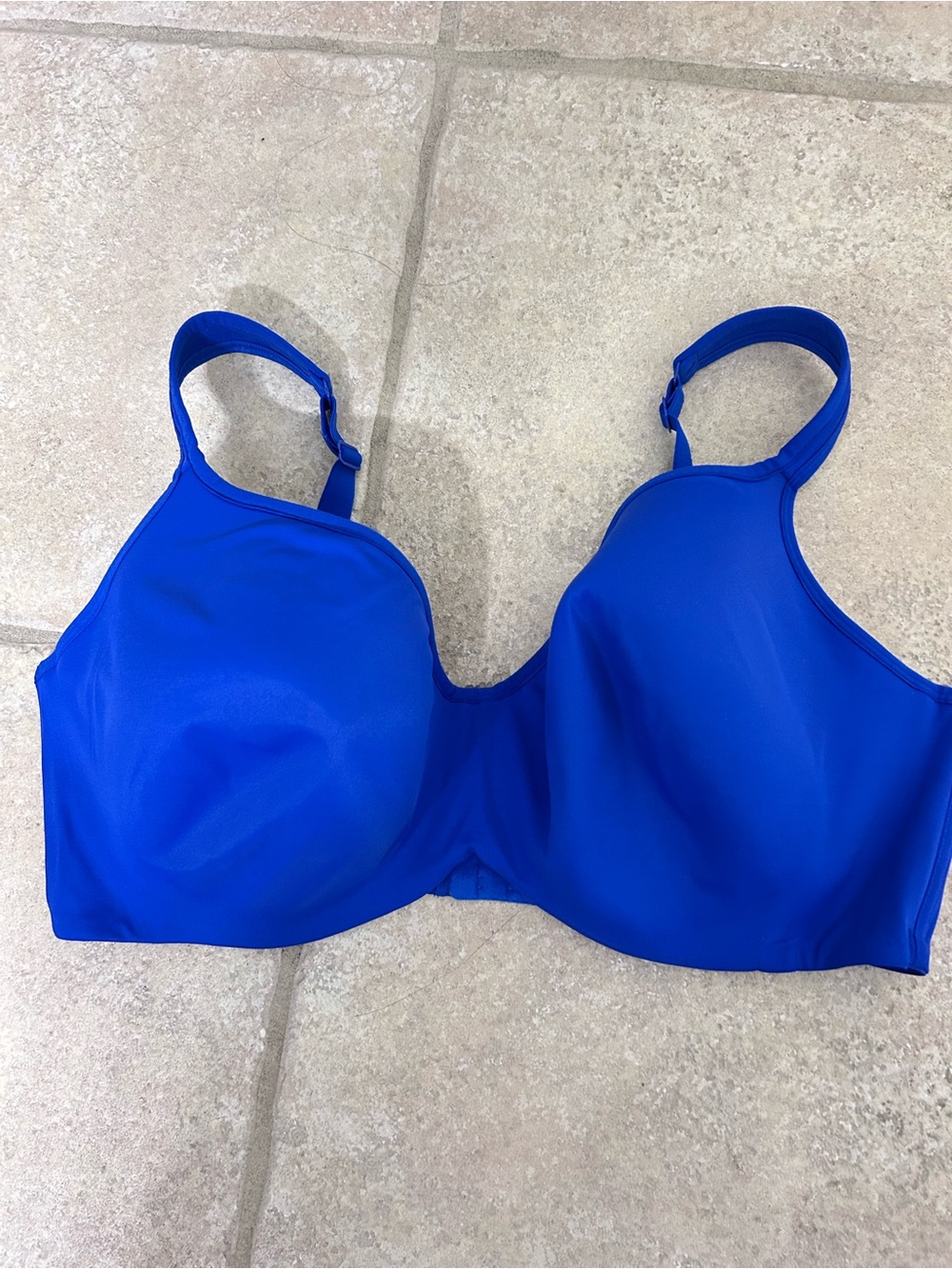 Cacique Smooth Underwire Bra in Bright Blue